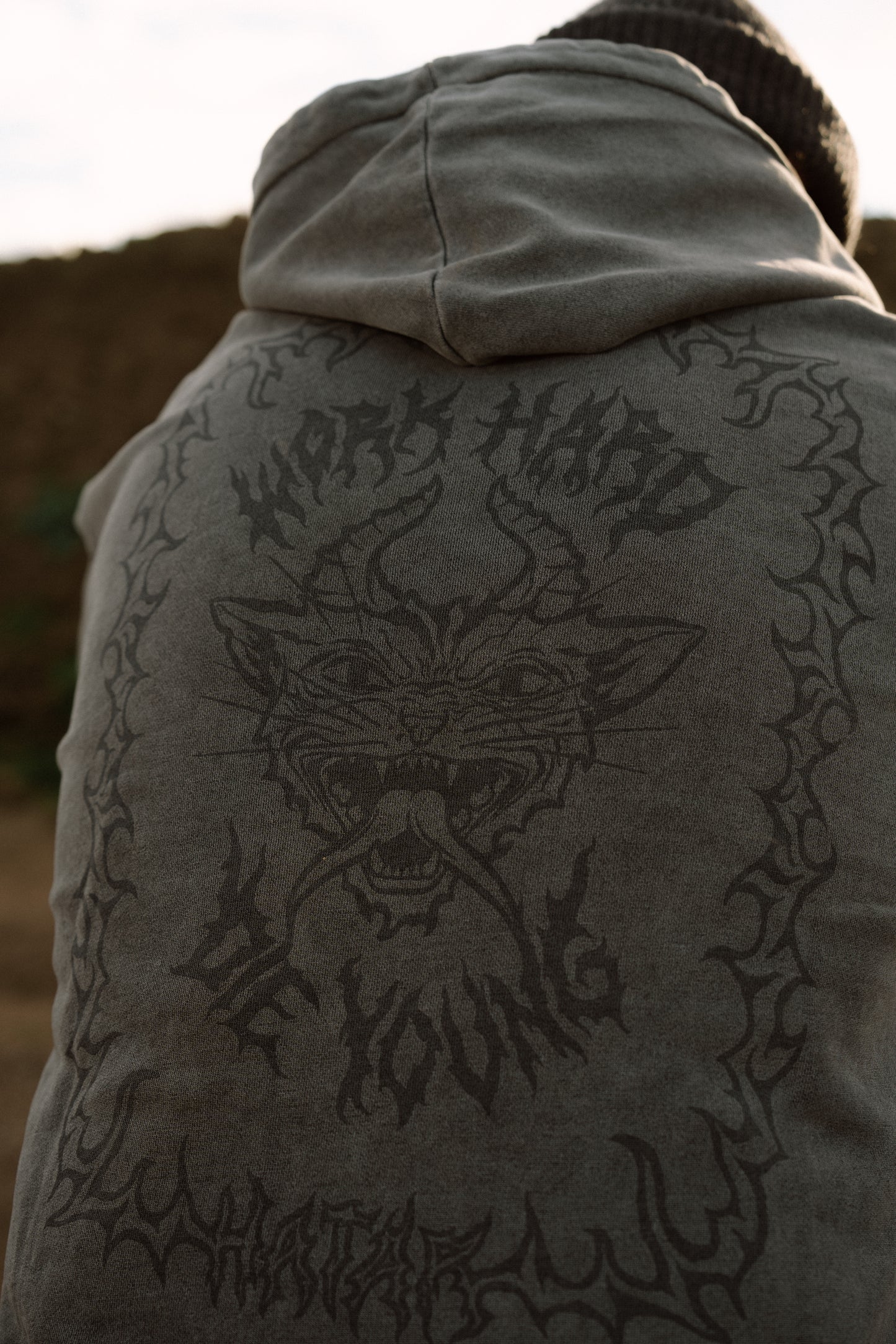 WORK HARD DIE YOUNG HOODIE